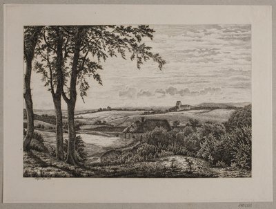 Nachmittagslandschaft, Seeland von Vilhelm Kyhn