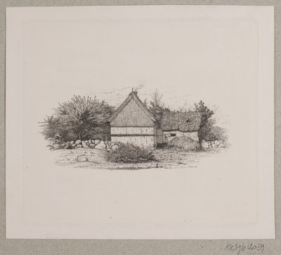 Ein Bauernhaus von Vilhelm Kyhn