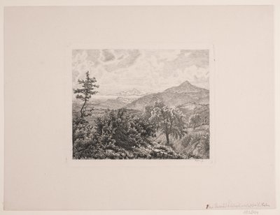 Hochgebirgslandschaft von Vilhelm Kyhn
