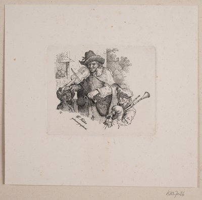 Wandernde Musiker von Vilhelm Kyhn