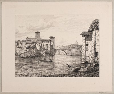 Partie bei Ponte Rotto in Rom von Vilhelm Kyhn