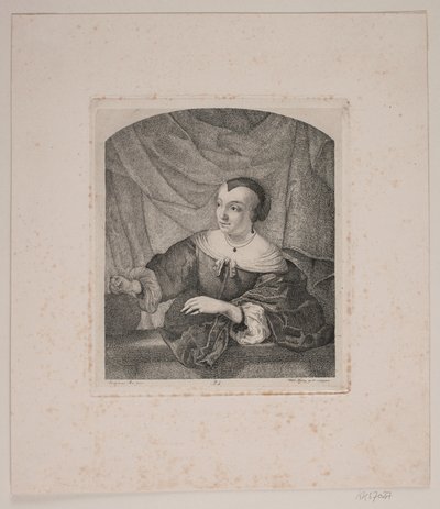 Porträt von Ferdinand Bols Frau von Vilhelm Kyhn