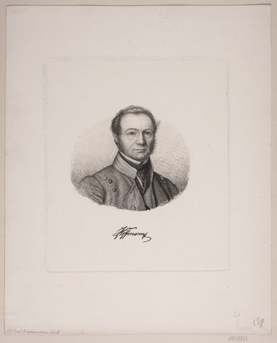 Porträt von Johan Christopher Hoffmann von Vilhelm Kyhn