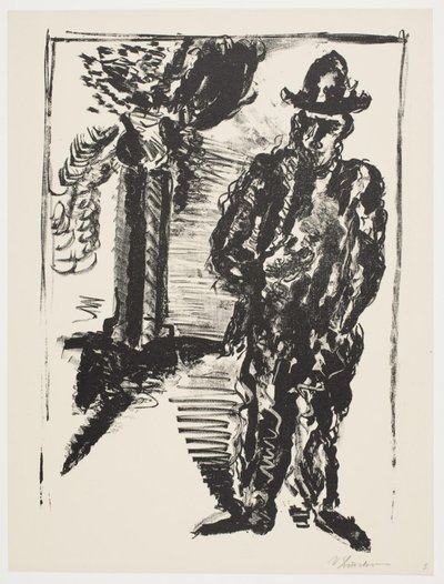 Blatt aus "Klingens Kunstnermappe Nr. 2" von Vilhelm Lundstrøm