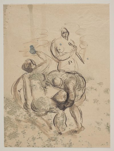 Komposition mit drei nackten Frauen von Vilhelm Lundstrøm
