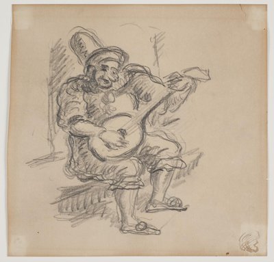 Spielender Clown von Vilhelm Lundstrøm