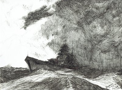 Bismarck aus dem Sturm von Vincent Alexander Booth