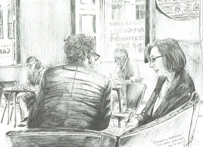 Essen und Grüße, 2011 von Vincent Alexander Booth