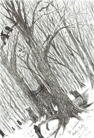 Wächter von Monty und Baby, 2013 von Vincent Alexander Booth