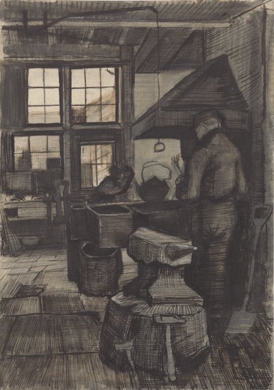 Schmiede von Vincent van Gogh
