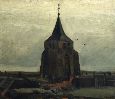 Der alte Turm, 1884 von Vincent van Gogh