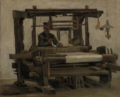 Weber am Webstuhl von Vincent van Gogh