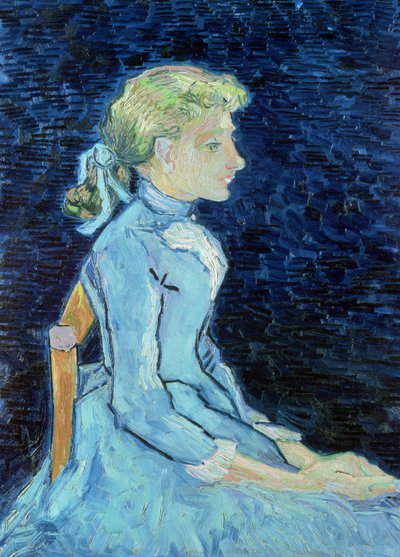 Adeline Ravoux, 1890 von Vincent van Gogh