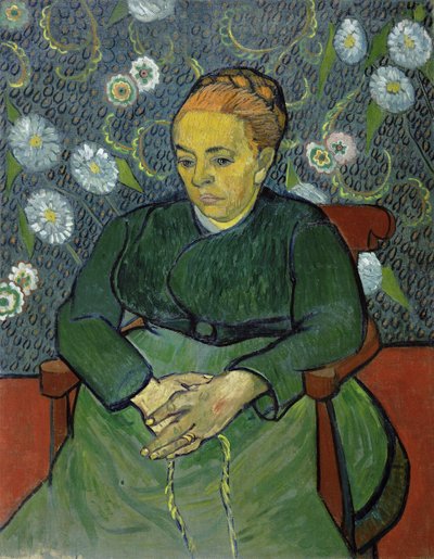 Augustine Roulin (Wiegt eine Wiege) von Vincent van Gogh