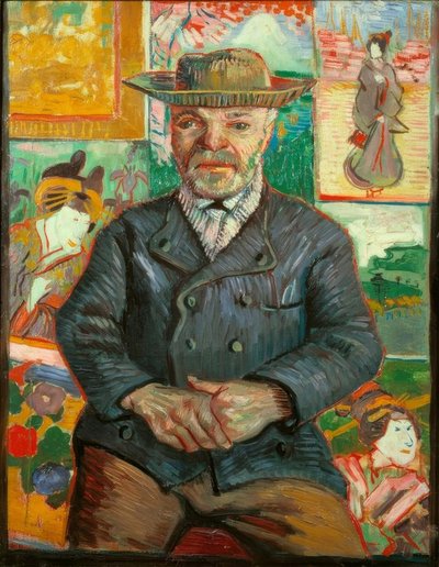 Bildnis Pere Tanguy von Vincent van Gogh