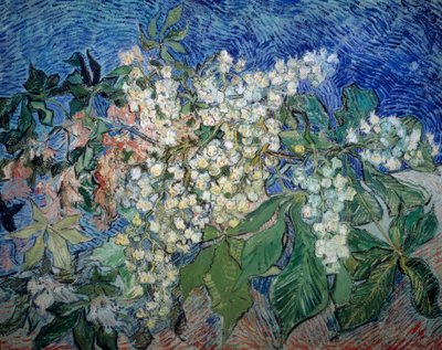 Blühende Kastanienzweige von Vincent van Gogh