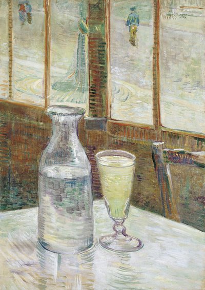 Café-Tisch mit Absinth von Vincent van Gogh