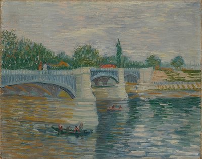 Die Brücke von Courbevoie. 1887 von Vincent van Gogh