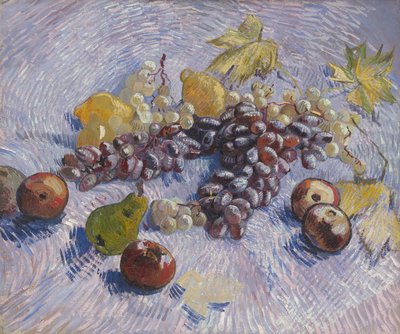 Trauben, Zitronen, Birnen und Äpfel, 1887 von Vincent van Gogh
