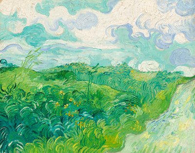 Grüne Weizenfelder, Auvers von Vincent van Gogh
