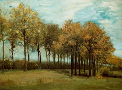 Herbstlandschaft von Vincent van Gogh