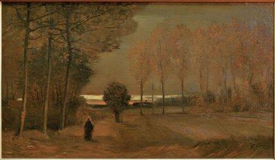Herbstlandschaft bei Abend von Vincent van Gogh