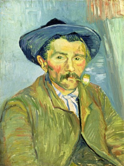 Mann beim Rauchen von Vincent van Gogh