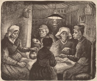 Die Kartoffelesser von Vincent van Gogh