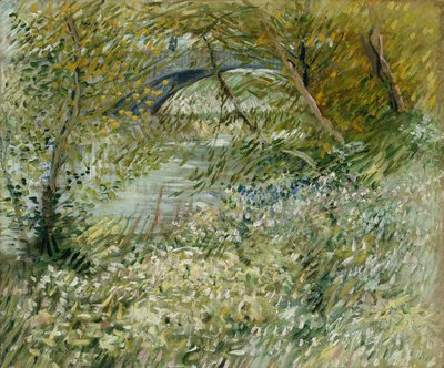 Flussufer im Frühling von Vincent van Gogh