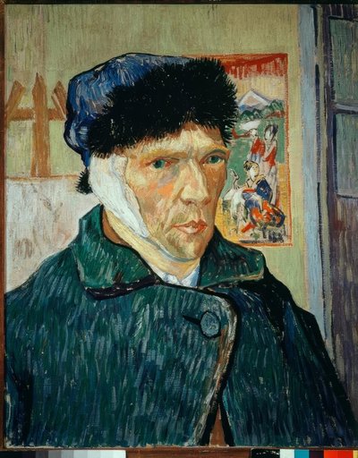 Selbstbildnis mit verbundenem Ohr von Vincent van Gogh