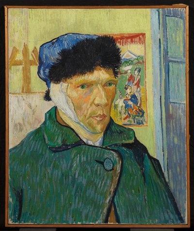 Selbstporträt mit verbundenem Ohr von Vincent van Gogh