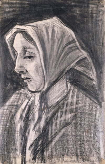 Sien, nach links gewandt von Vincent van Gogh