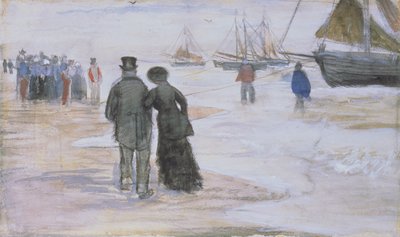 Der Strand von Scheveningen von Vincent van Gogh