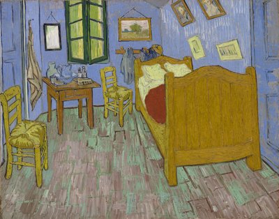 Das Schlafzimmer, 1889 von Vincent van Gogh