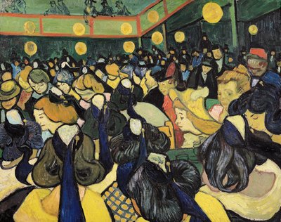 Der Tanzsaal in Arles, 1888 von Vincent van Gogh
