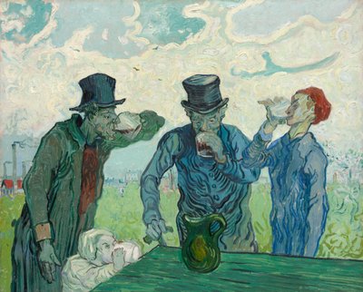 Die Trinker von Vincent van Gogh