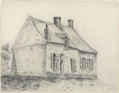 Das Magrot-Haus, Cuesmes von Vincent van Gogh