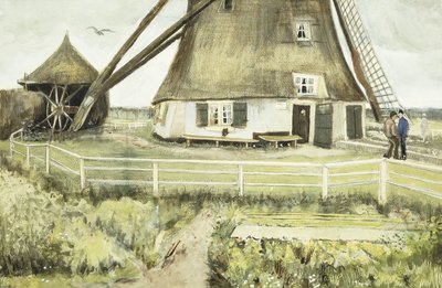 Die Mühle, 1881 von Vincent van Gogh