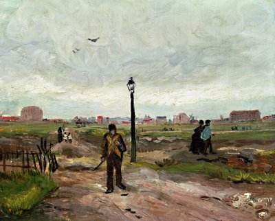 Die Vororte von Paris, 1886 von Vincent van Gogh