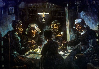 Die Kartoffelesser, 1885 von Vincent van Gogh