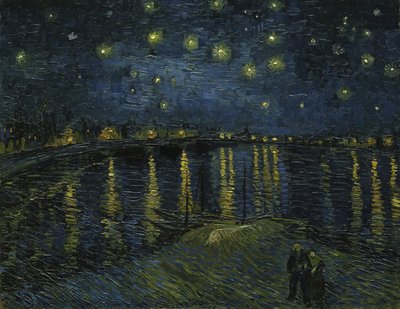 Die Sternennacht, 1888 von Vincent van Gogh
