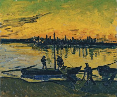 Die Stauer in Arles, 1888 von Vincent van Gogh