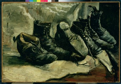 Drei Paar Schuhe von Vincent van Gogh