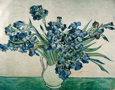 Vase mit Schwertlilien von Vincent van Gogh