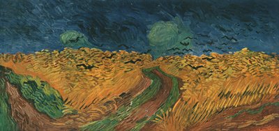 Weizenfeld mit Krähen, Juli 1890, 1947 von Vincent van Gogh