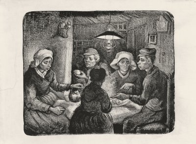 Die Kartoffelesser von Vincent van Gogh