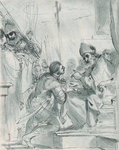 Reue des heiligen Wilhelm, 1764-98 von Vincenzio Vangelisti
