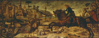 St. Georg und der Drache von Vittore Carpaccio
