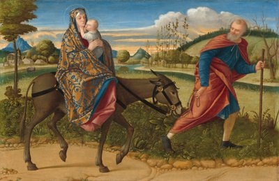 Die Flucht nach Ägypten, ca. 1515 von Vittore Carpaccio
