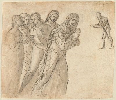 Die Jungfrau und vier andere Frauen von Vittore Carpaccio
